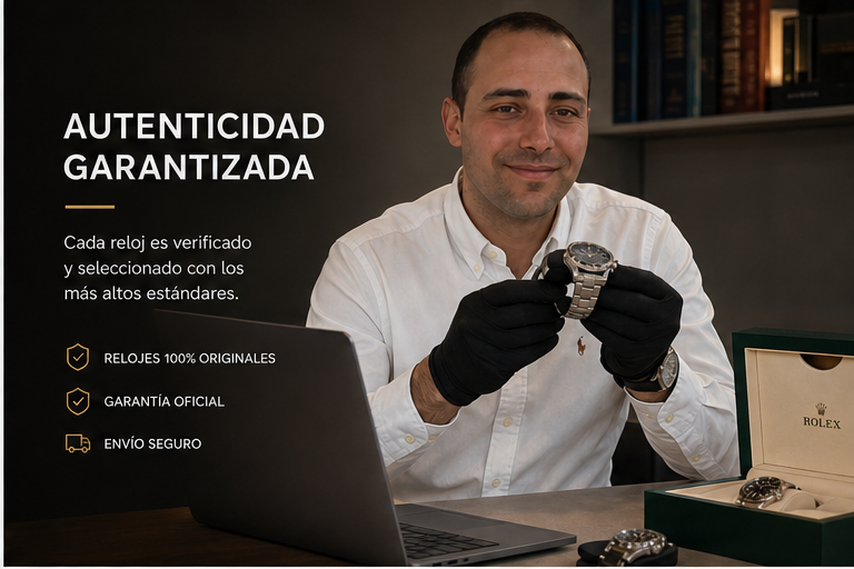 Fundador revisando producto